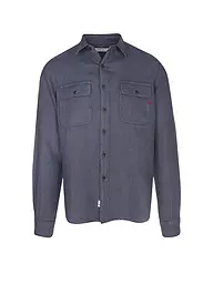 REPLAY | Chemise en lin coupe regular | Bleu