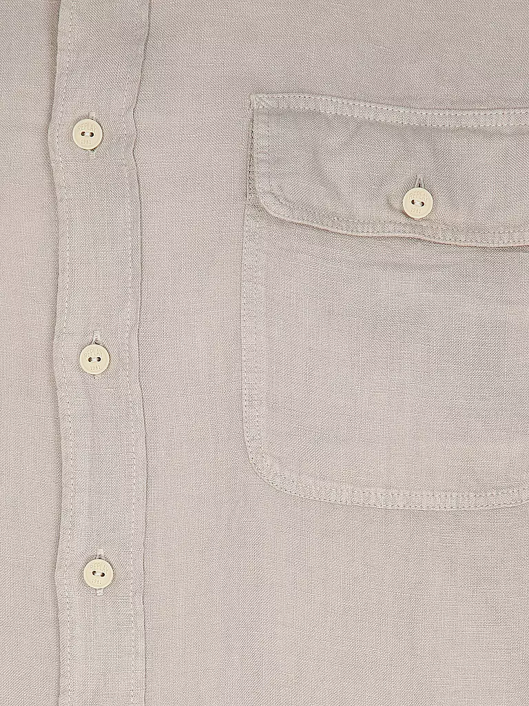 REPLAY | Leinenhemd Regular Fit  | Beige