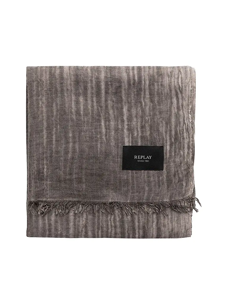 REPLAY | Nom du produit : Écharpe
Marque : REPLAY
Couleur : marron
Catégories : Mode, Homme

Matière : Lyocell
Motif : Uni
Style : Glamour, Tendance
Détails : Franges, Chiné | Marron