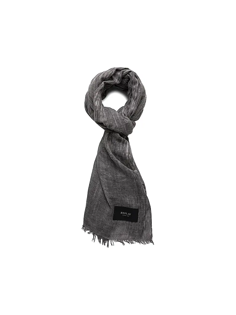 REPLAY | Nom du produit : Écharpe
Marque : REPLAY
Couleur : noir
Catégories : Mode, Homme

Matière : Lyocell
Motif : Uni
Style : Glamour, Tendance
Détails : Franges, Chiné | Noir