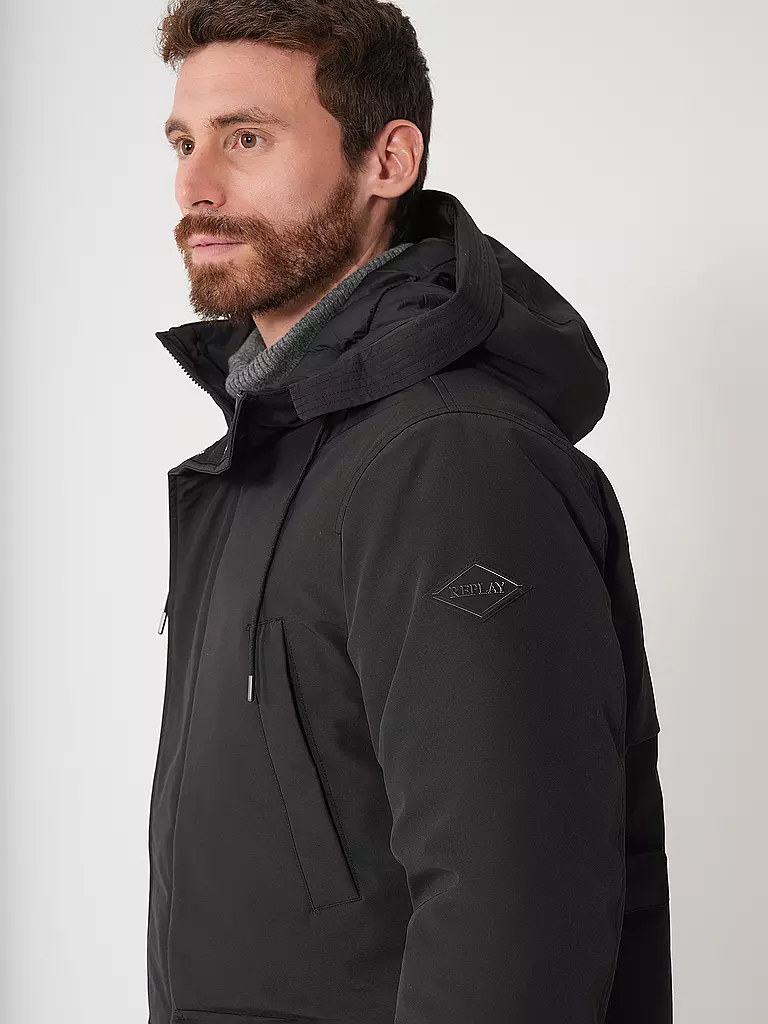 REPLAY | Parka  | Noir