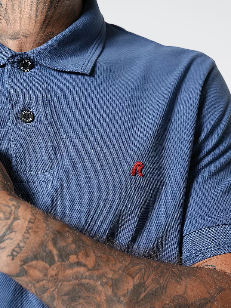 REPLAY | Poloshirt  | Bleu