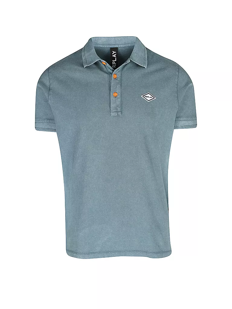 REPLAY | Poloshirt | Bleu clair