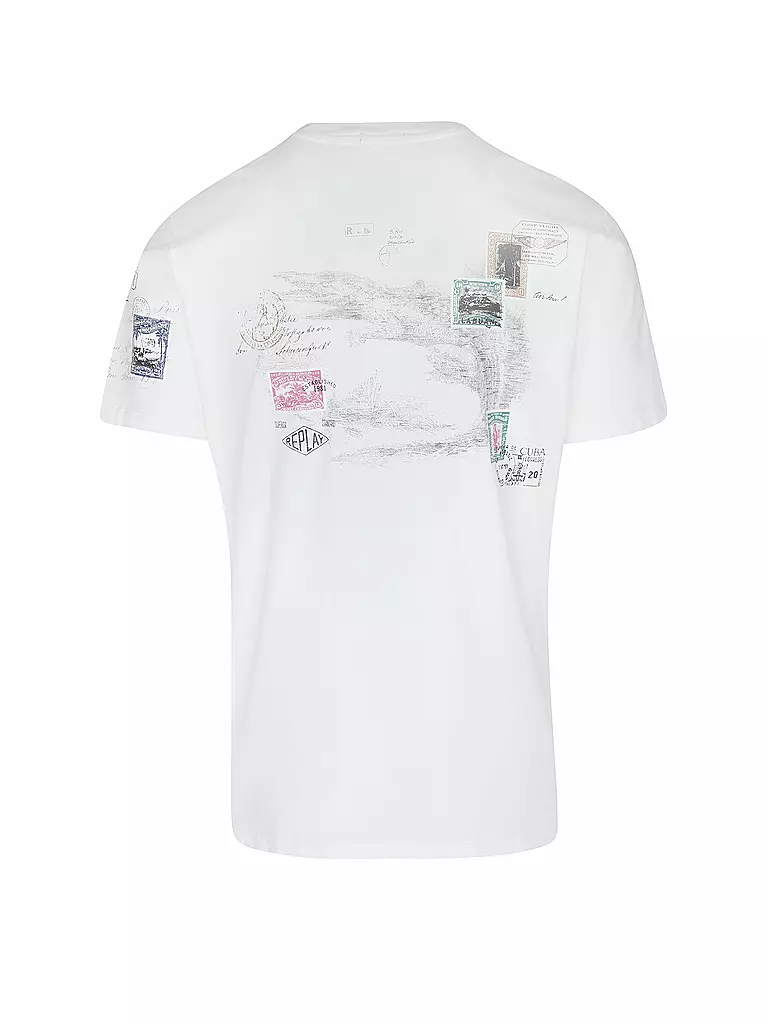 REPLAY | T-Shirt  | Blanc