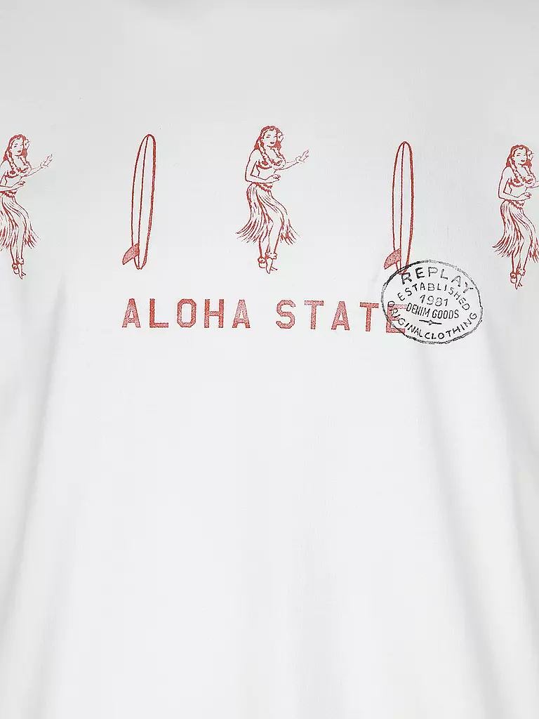 REPLAY | T-Shirt ALOHA | 