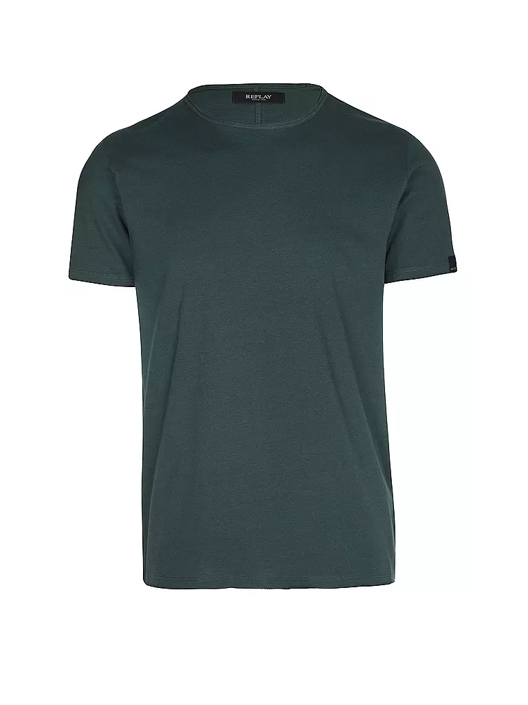 REPLAY | T-shirt | dunkelgrün