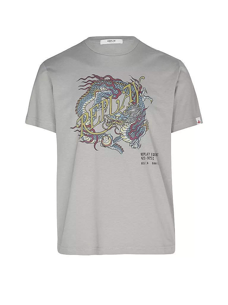 REPLAY | T-shirt | grau