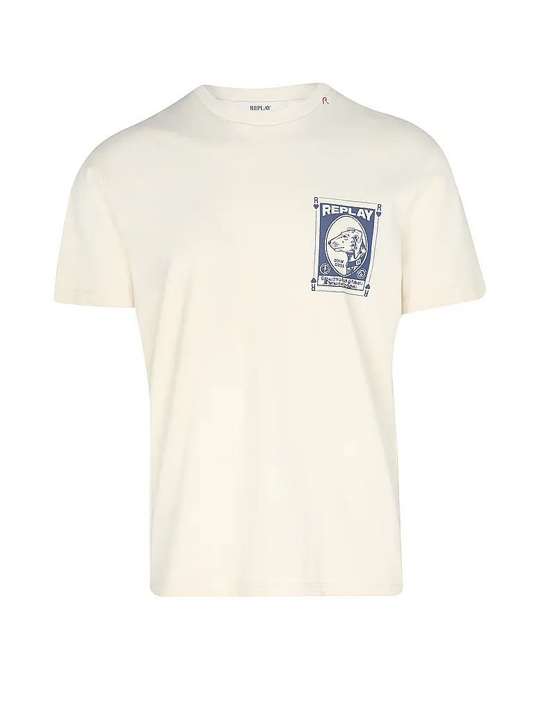REPLAY | T-shirt | Crème