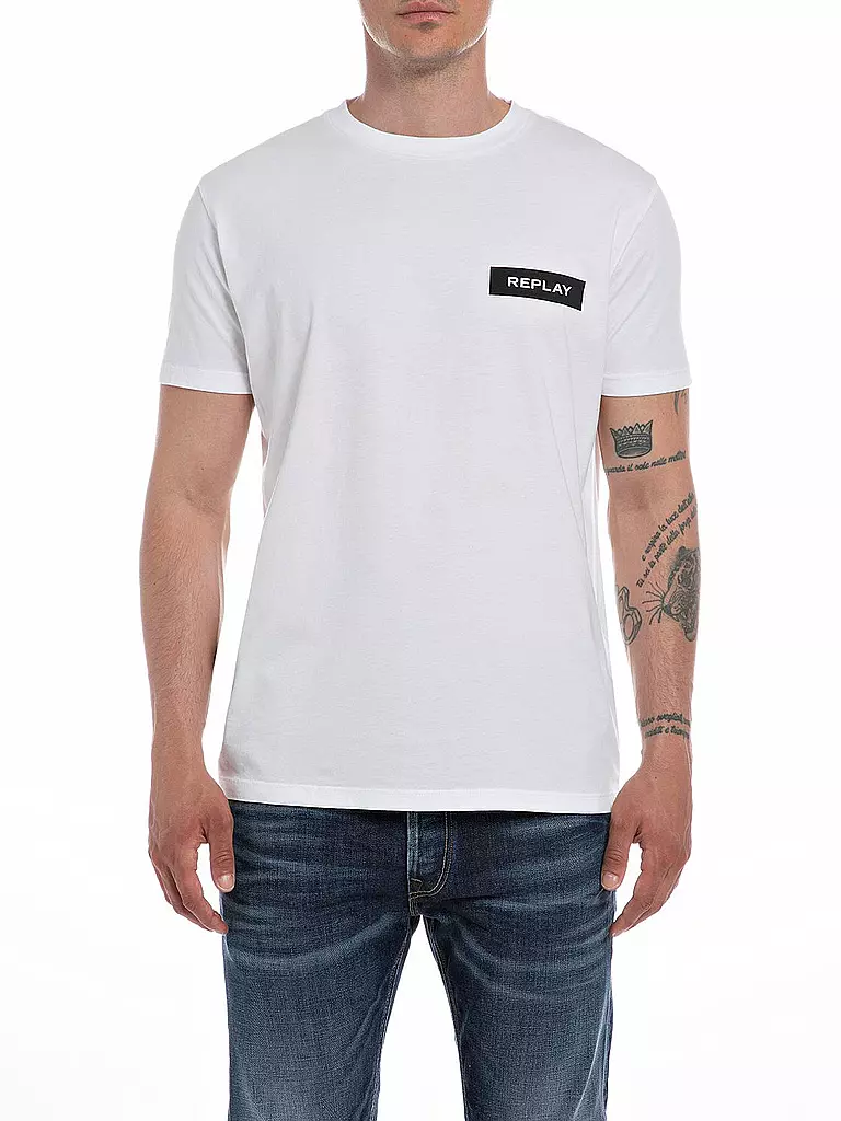 REPLAY | T-Shirt | Blanc