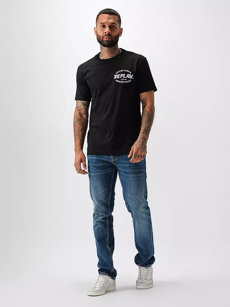 REPLAY | T-shirt | schwarz