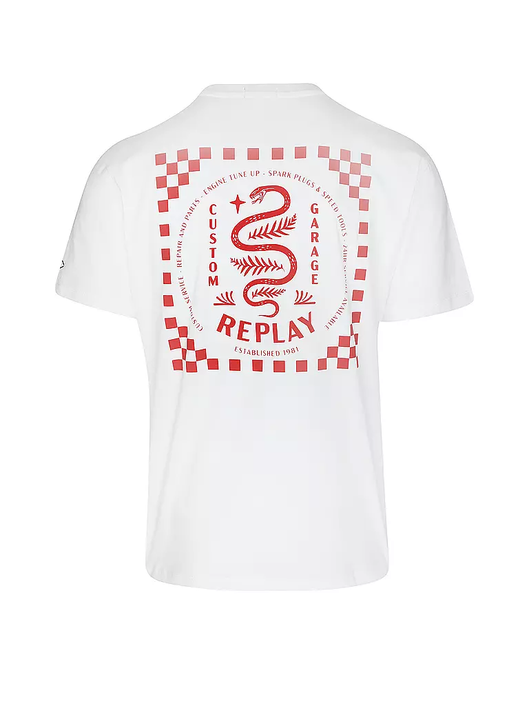 REPLAY | T-Shirt | Blanc