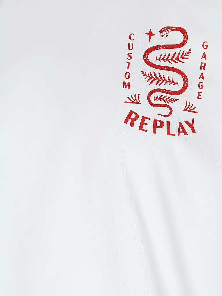 REPLAY | T-Shirt | Blanc