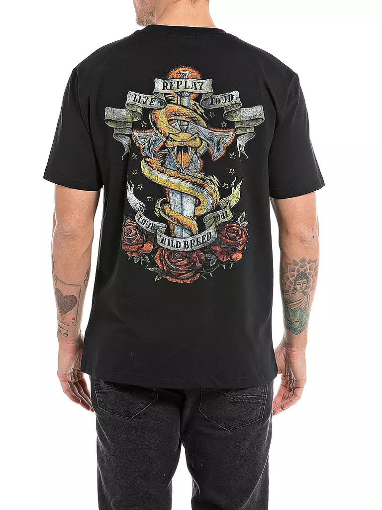 REPLAY | T-Shirt | Noir