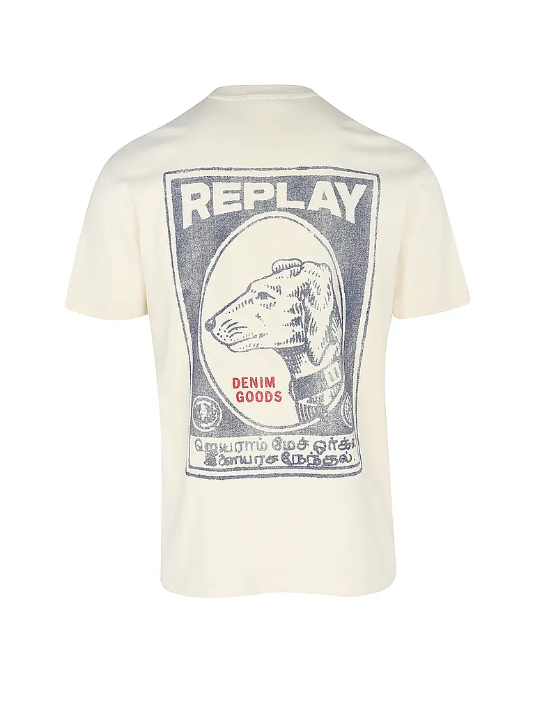 REPLAY | T-shirt | Crème