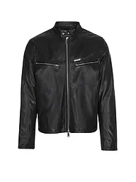 REPLAY | Veste en cuir | Noir