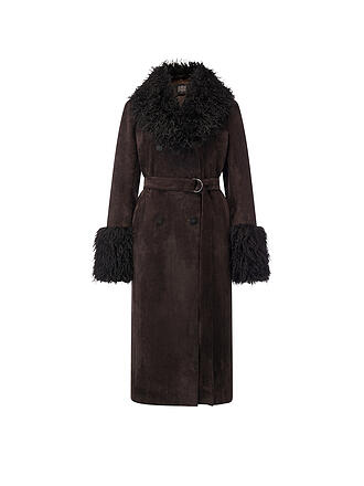 RIANI | Manteau aspect fourrure