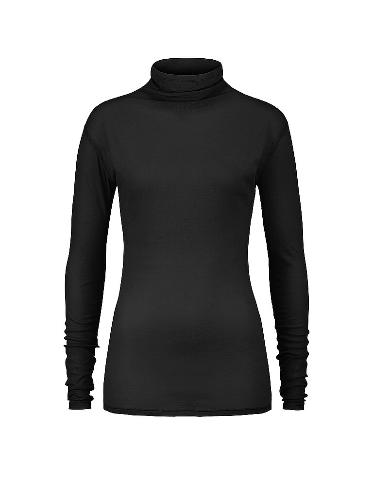 T-shirt à col roulé noir 44