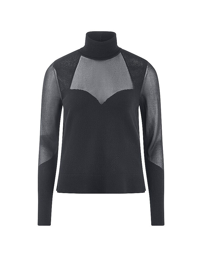 Riani Pull à col roulé noir 44
