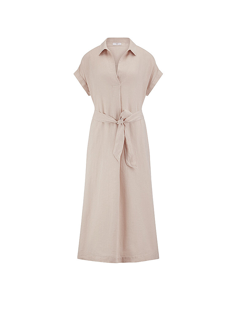 Riani Robe en lin beige 34