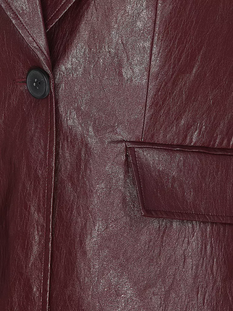 RIANI | Blazer aspect cuir | 