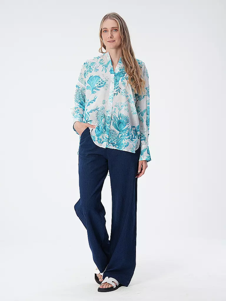 RIANI | Blouse en lin | creme