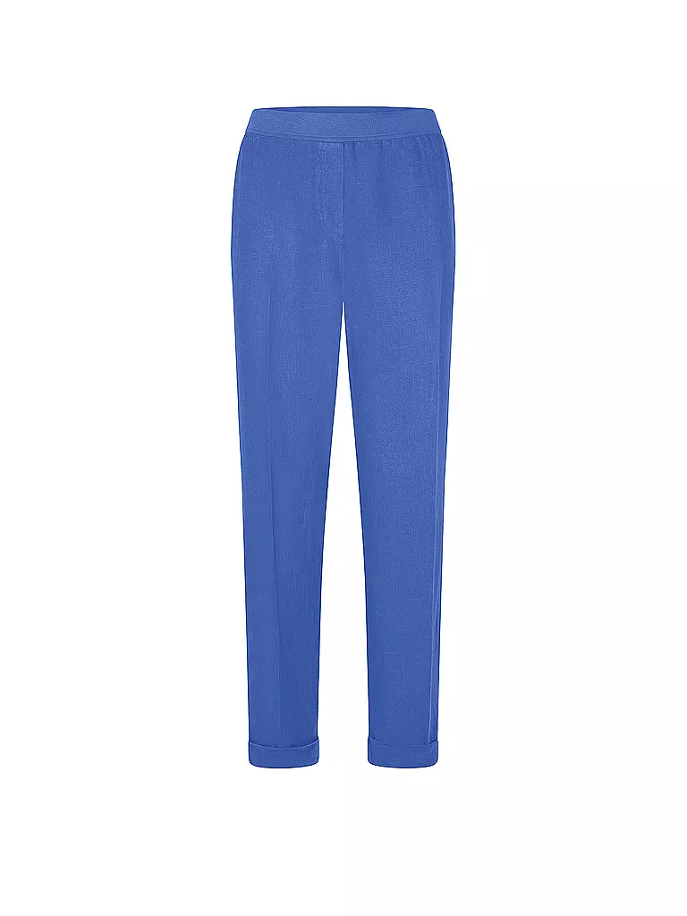 RIANI | Chino en lin | blau