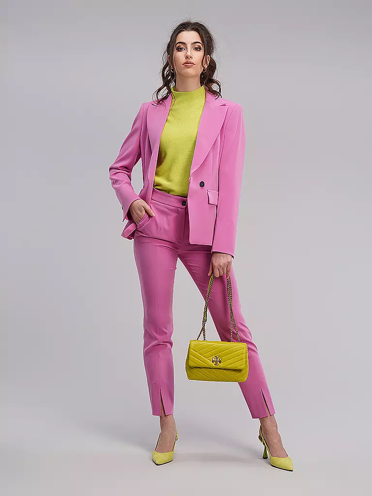 RIANI | Hose Slim Fit | Rose vif