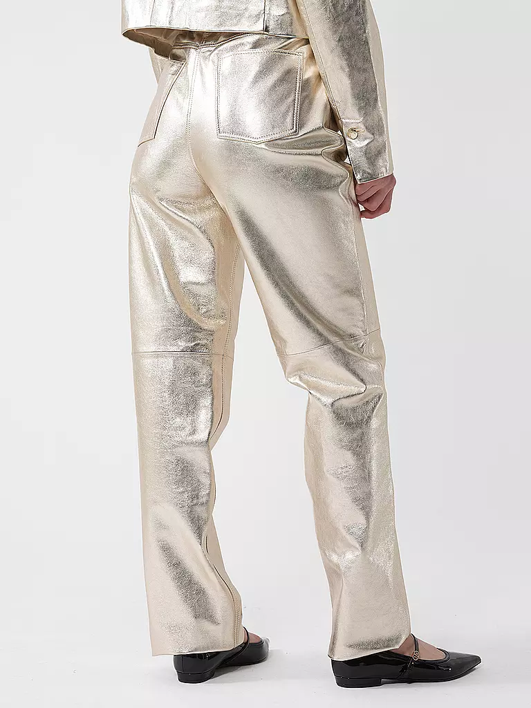 RIANI | Lederhose  | Or