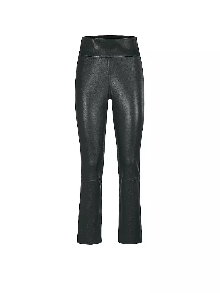 RIANI | Lederhose | Noir