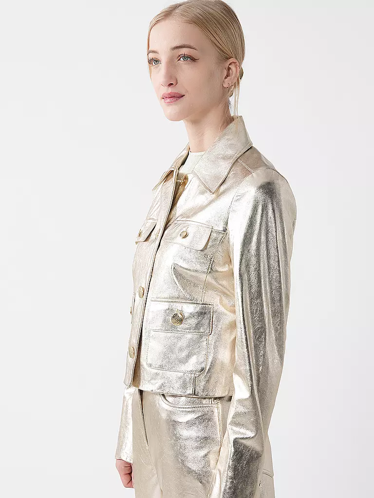 RIANI | Lederjacke | Or