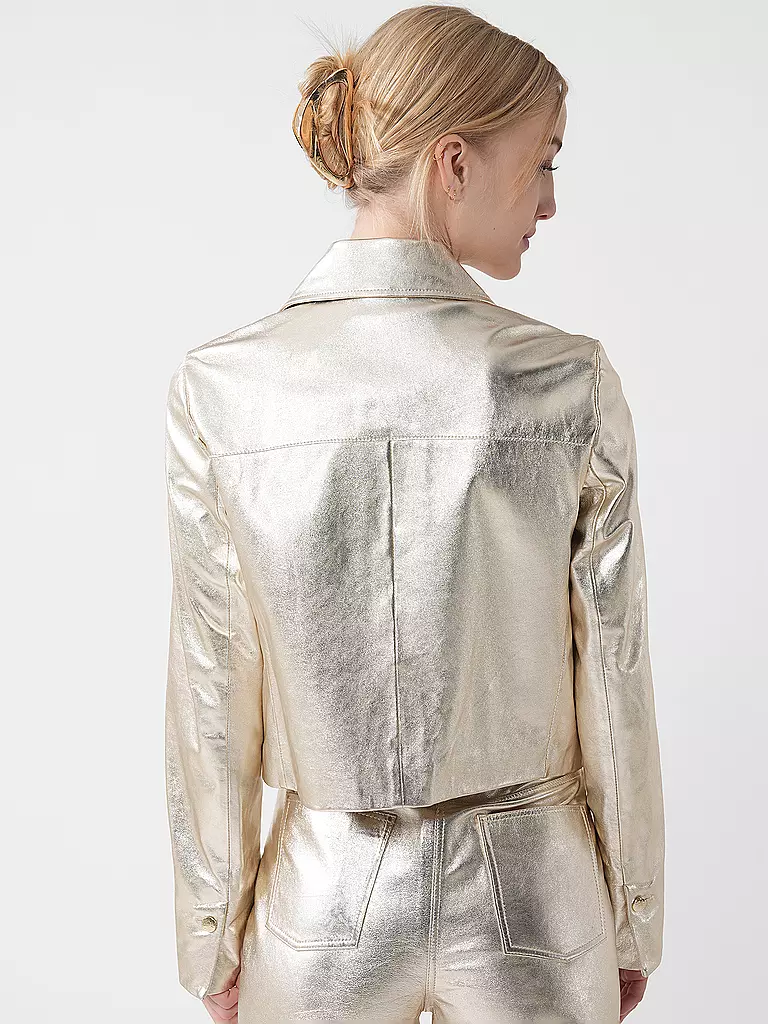 RIANI | Lederjacke | Or