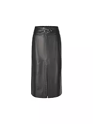 RIANI | Lederrock | Noir