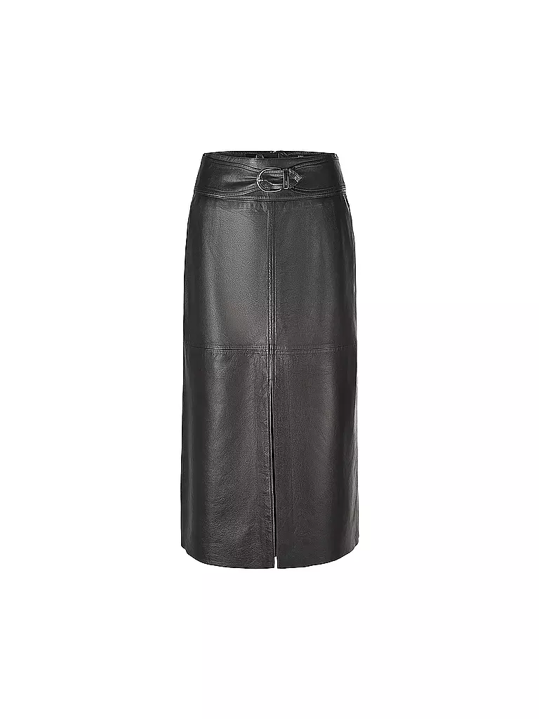 RIANI | Lederrock | Noir