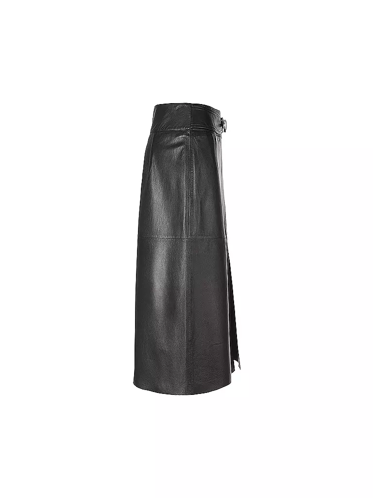 RIANI | Lederrock | Noir