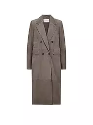 RIANI | Manteau en cuir | Beige