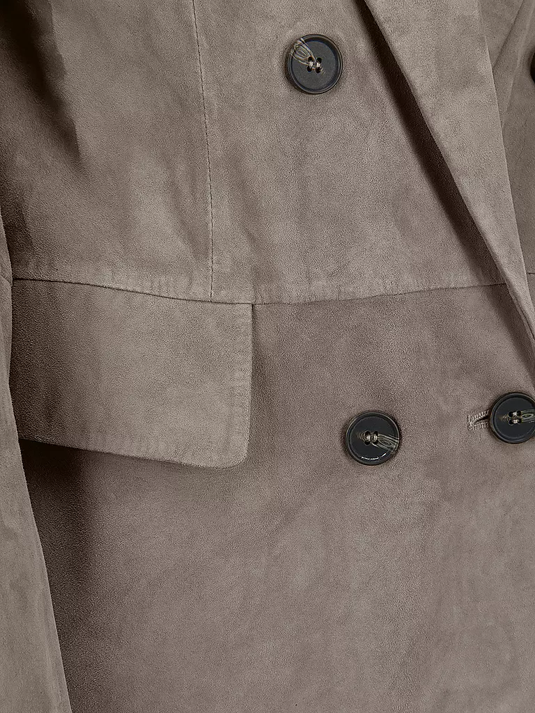 RIANI | Manteau en cuir | 