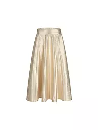 RIANI | Midi-jupe | Or