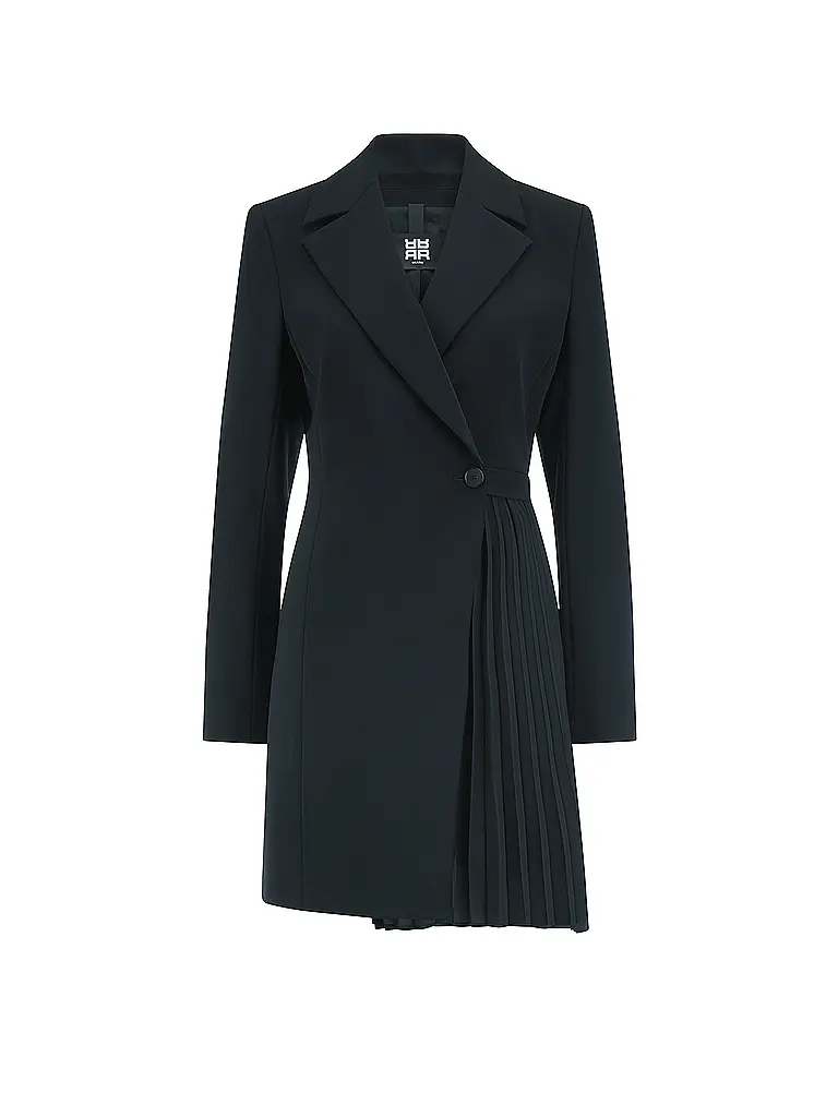 RIANI | Minikleid
Marke: RIANI
Farbe: schwarz
Kategorien: Mode,Damen

Ärmellänge: Langarm
Material: Polyester / Polyamid
Kragenform: Reverskragen
Musterung: Unifarben
Passform (Oberbekleidung): Regular
Style & Anlass: Freizeit
Stil: Pure
Details: Falten | Noir