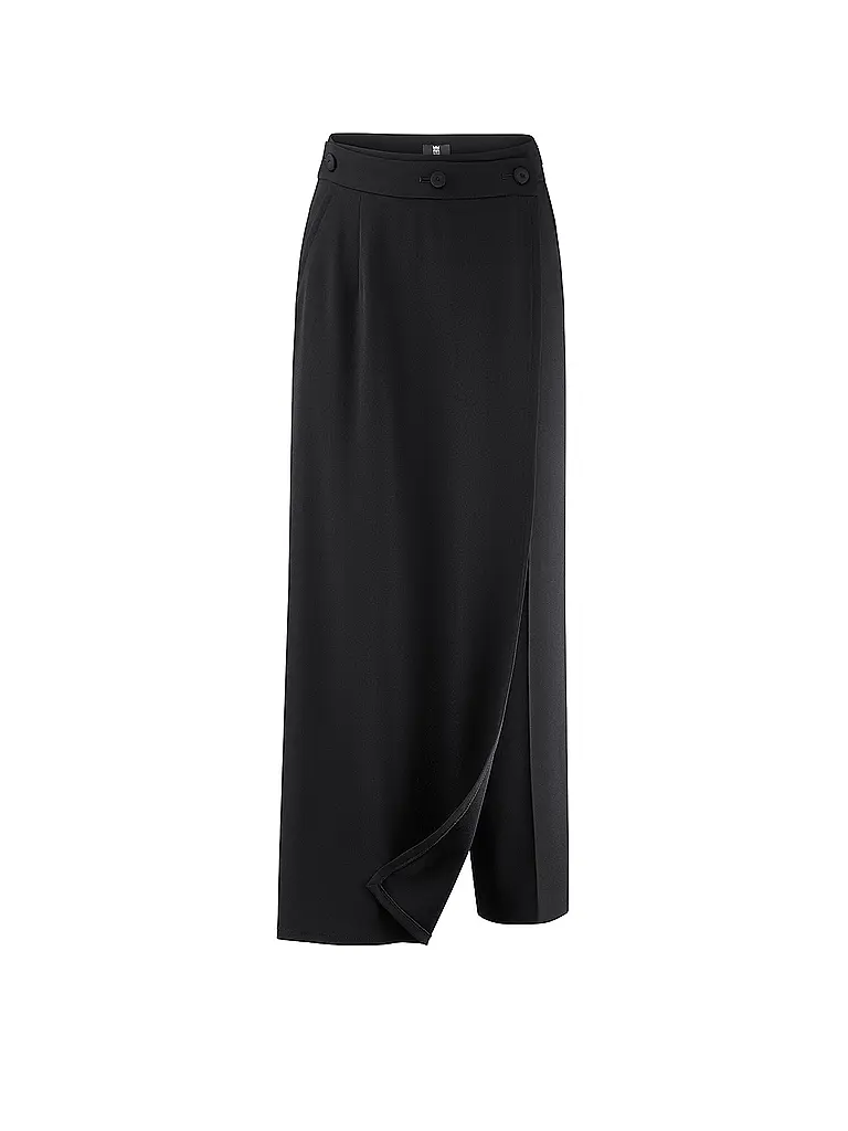 RIANI | Pantalon évasé 7/8 | Noir