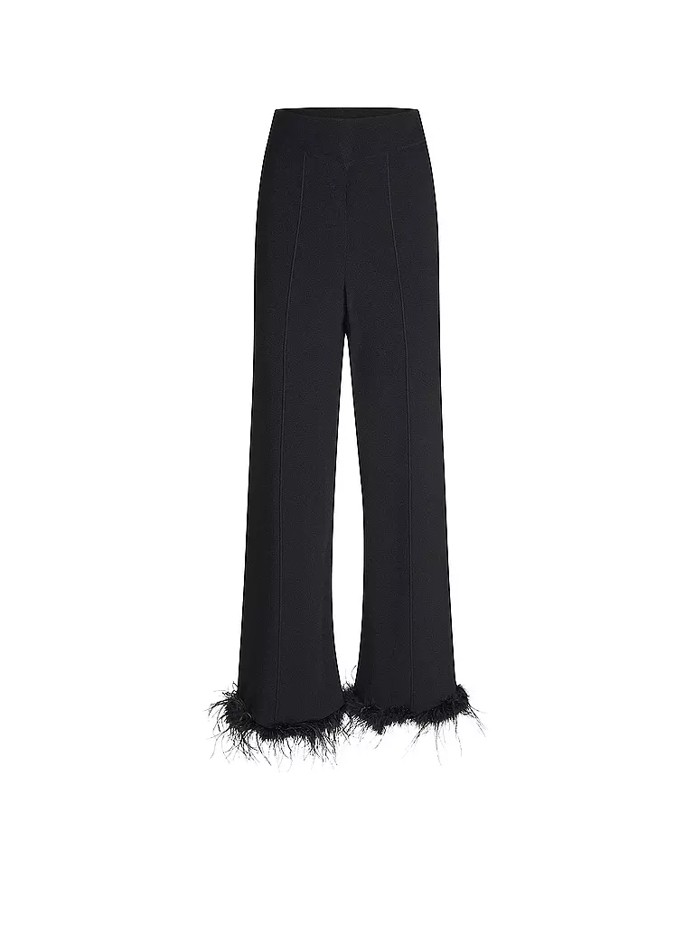 RIANI | Pantalon coupe évasée | schwarz
