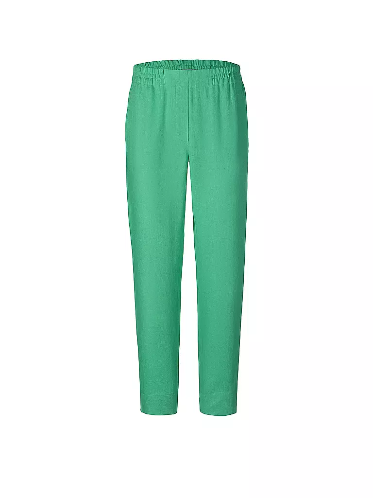 RIANI | Pantalon en lin | Vert