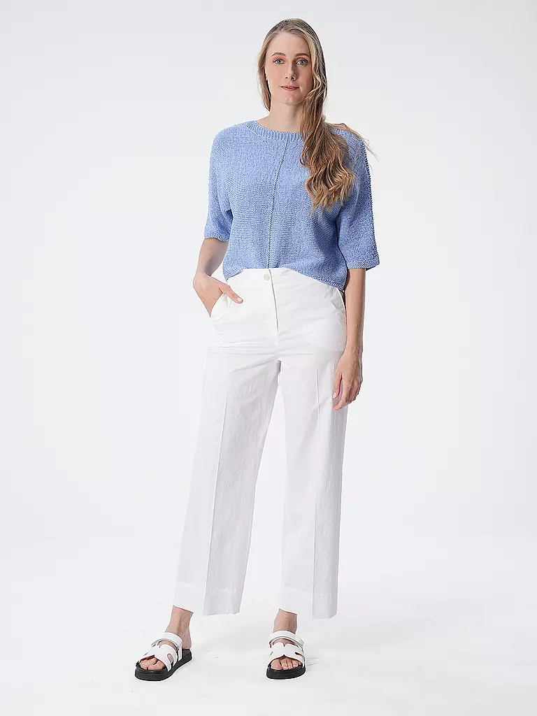 RIANI | Pantalon Marlene Coupe Large | Blanc
