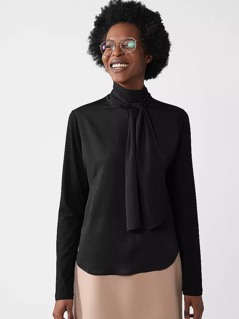 RIANI | T-shirt blouse | Noir