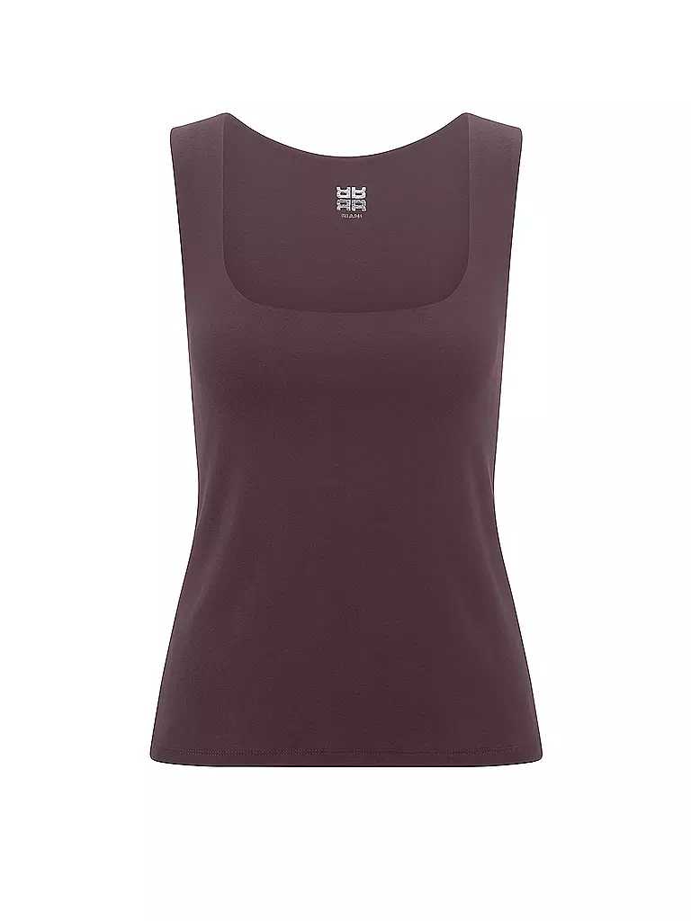 RIANI | Top | dunkelrot