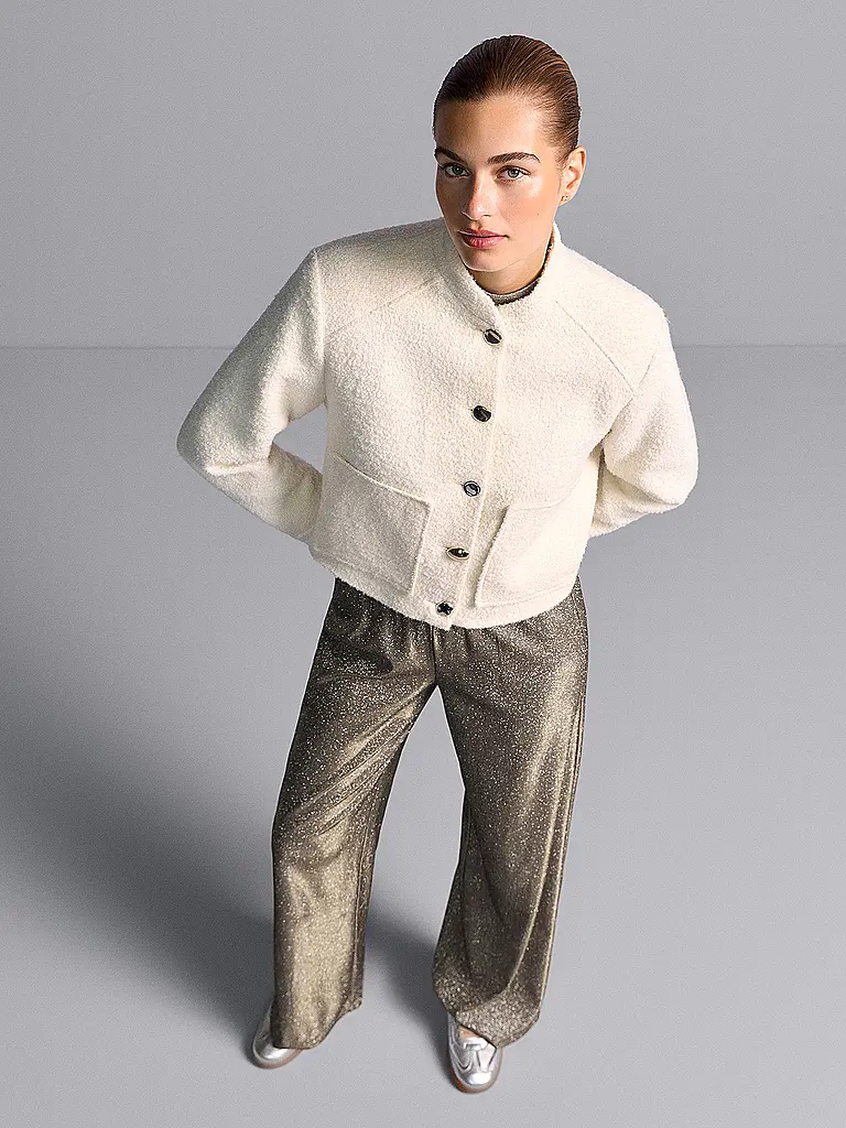 RIANI | Veste courte | creme