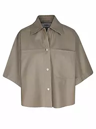 RIANI | Veste en cuir | Beige