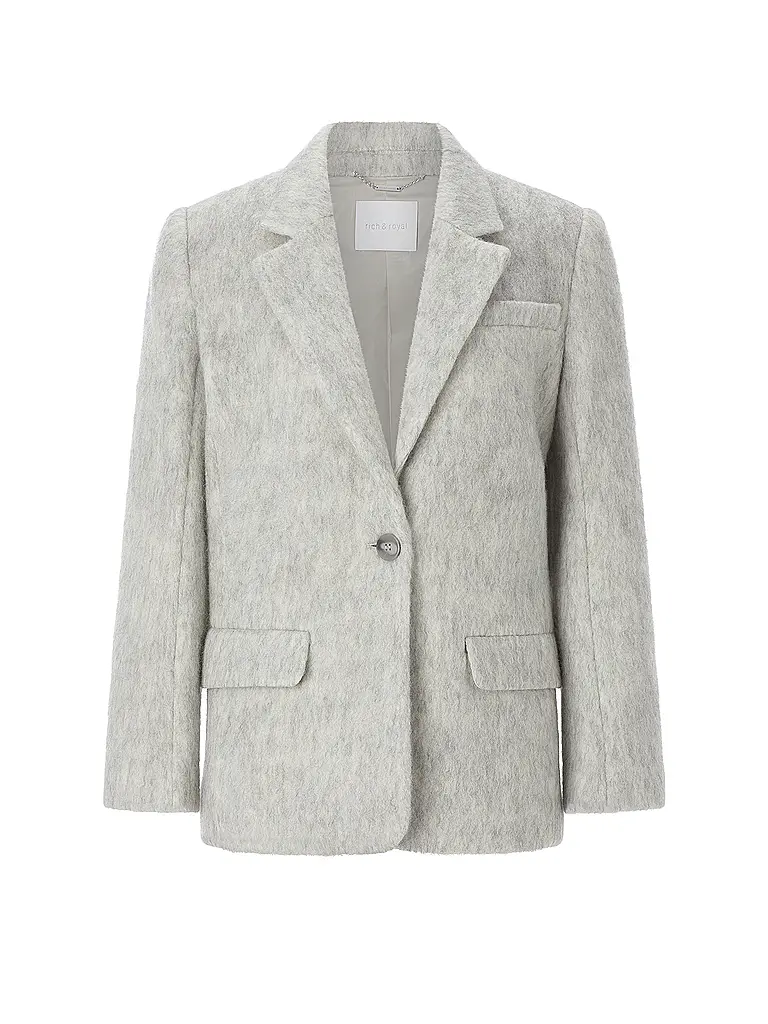 RICH & ROYAL | Blazer | silber