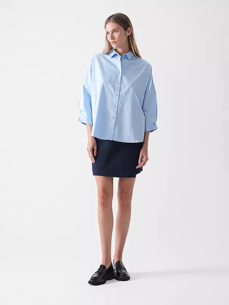 RICH & ROYAL | Blouse Coupe Oversize | Bleu clair