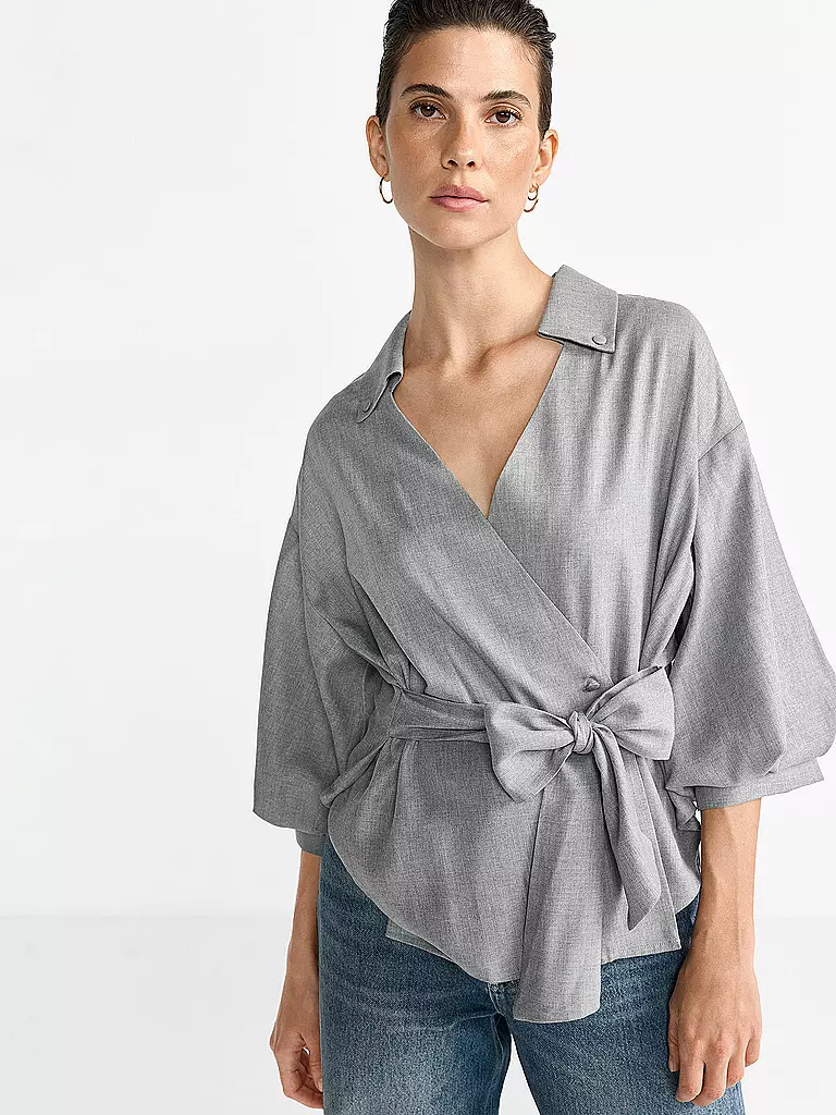 RICH & ROYAL | Blouse portefeuille | 