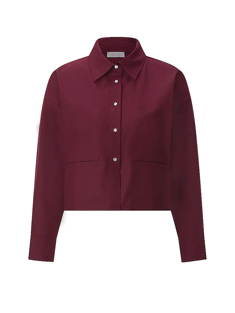 RICH & ROYAL | Blouse | Rouge foncé